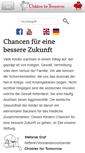 Mobile Screenshot of children-for-tomorrow.de